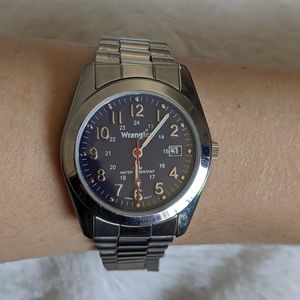 Navy Blue Wrangler Watch *not real*